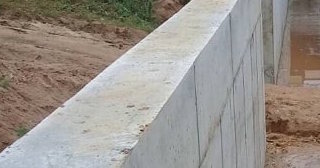 Строительство подпорной стенки из бетона в Дзержинском в октябре